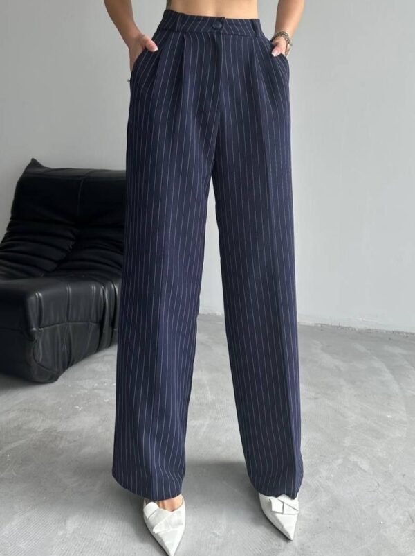 Pantalon tailleur marine