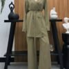 Ensemble tailleur kaki
