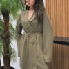 Ensemble tailleur kaki