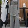 Ensemble tailleur gris