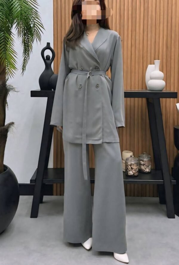 Ensemble tailleur gris